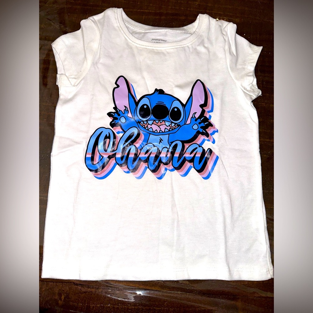 Cute Stitch Crew Neck Tee
